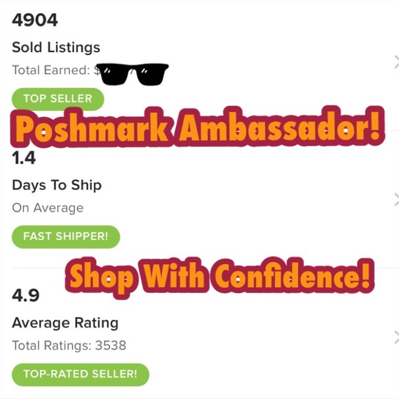 Posh Ambassador! Shop with Confidence! - Picture 11 of 16